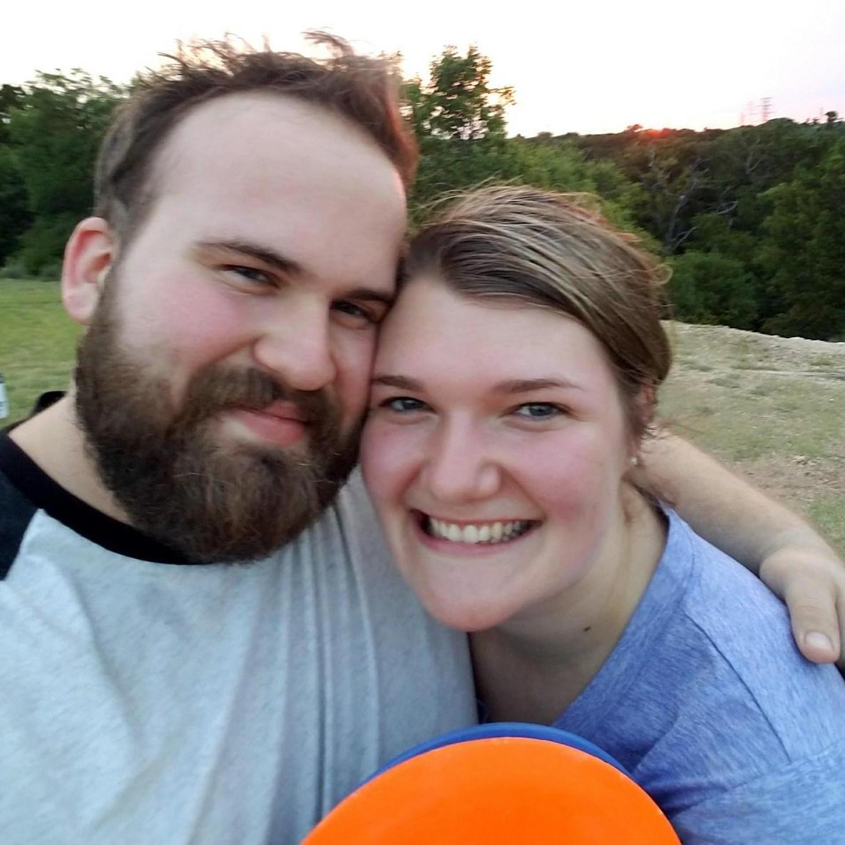 Love playing Frisbee golf together!