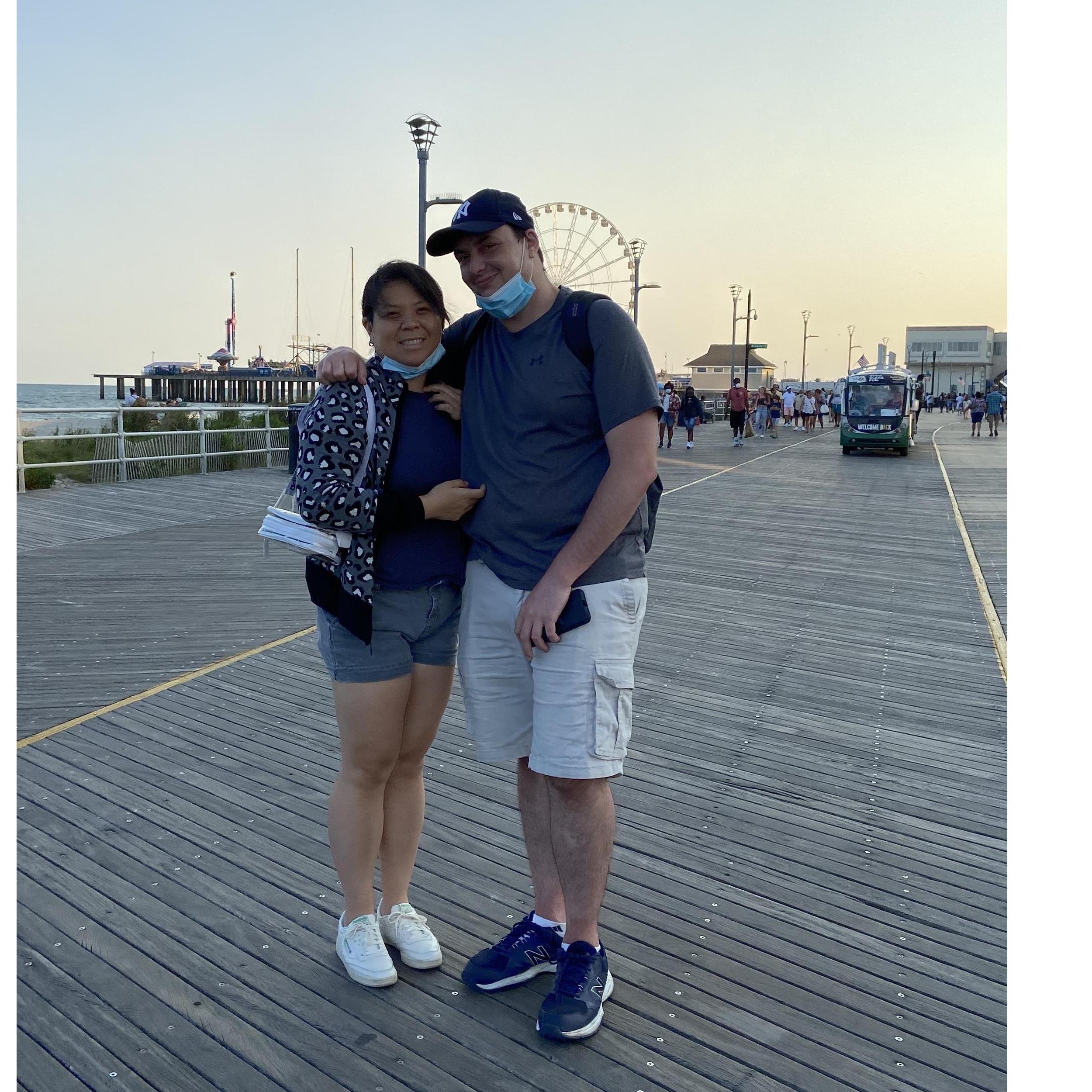 Weekends in Atlantic City, Jen's Hometown