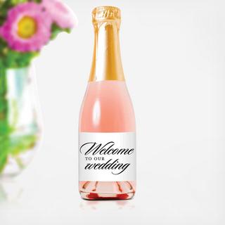 Mini Champagne Label Kit, Set of 10