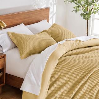 Cloud Waffle 3-Piece Duvet Set