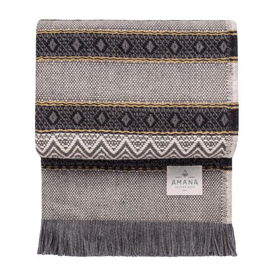 Alpine Throw 100% Extra Fine Merino Wool - Natural