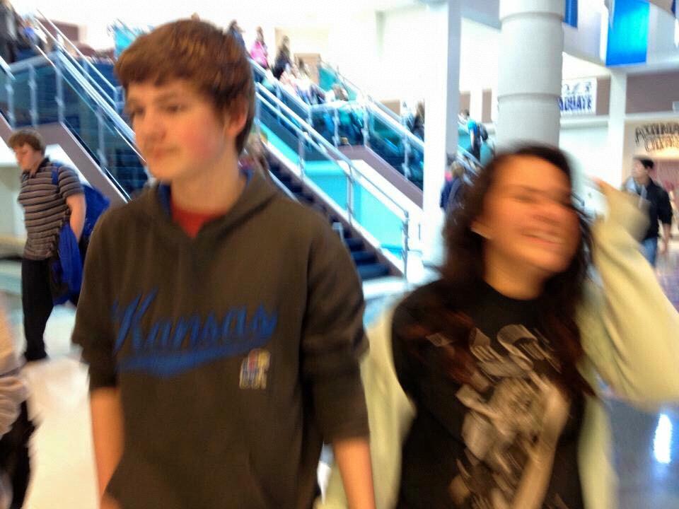 First time holding hands - 2012