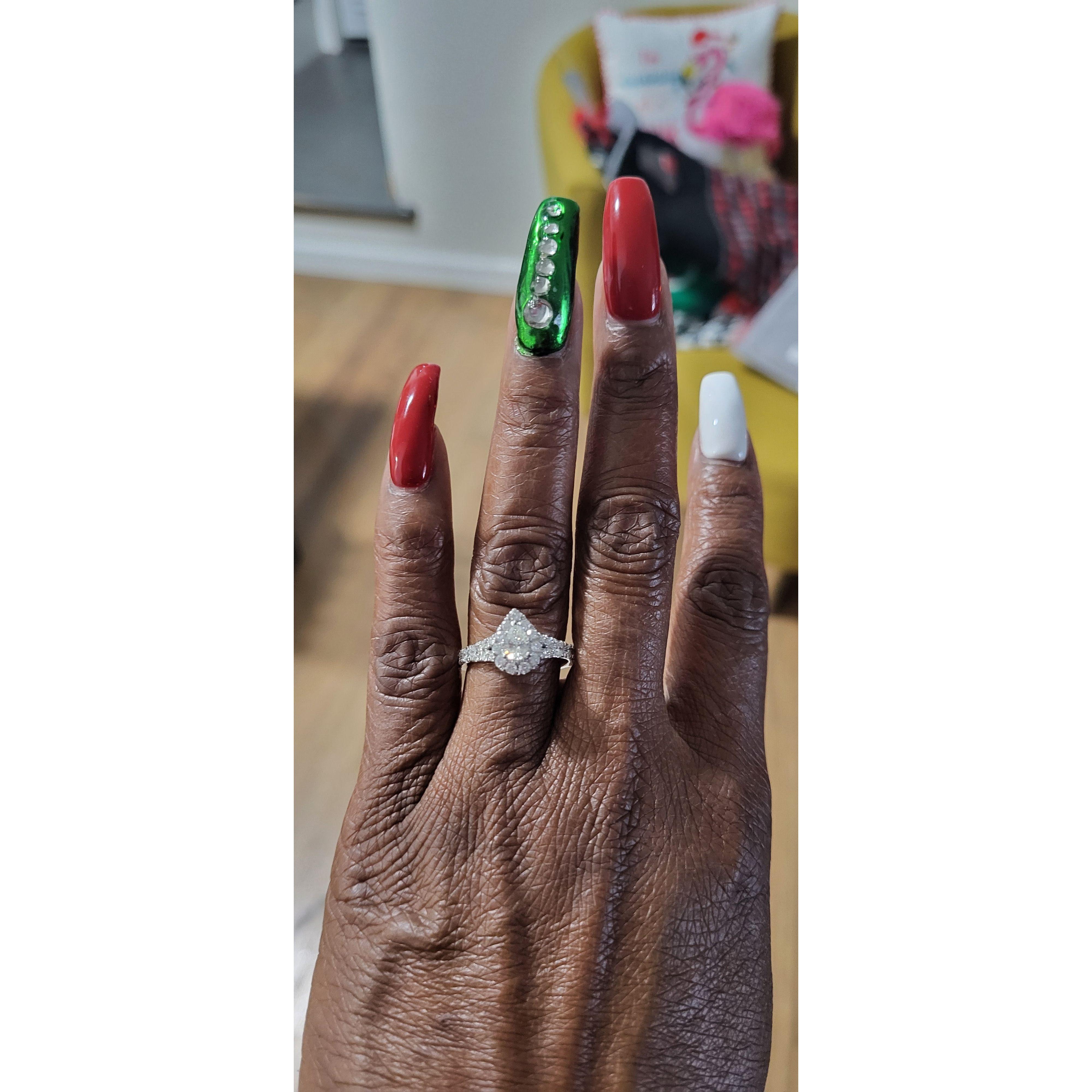 The MOST beautiful ring in the world.  Dec. 25, 2023