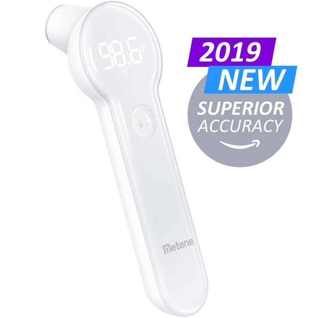 Baby Thermometer for Fever, 2-in-1 Professional Digital Medical Forehead with Ear Thermometer,Built-in Clinically Medical thermoelectric Pile Sensor, Best Accuracy for Baby Kids and Adults