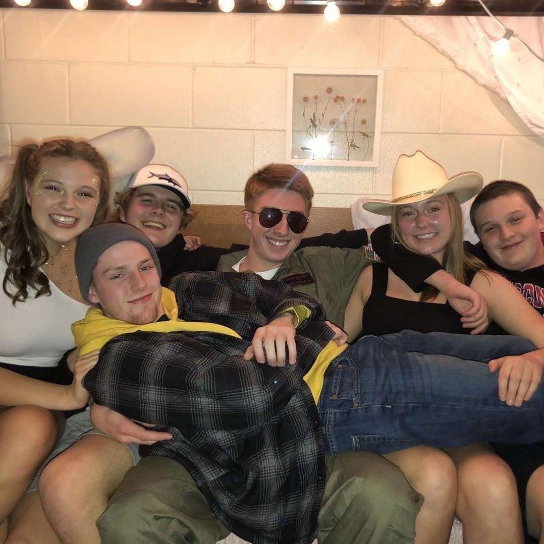 Friends across the hall freshman year