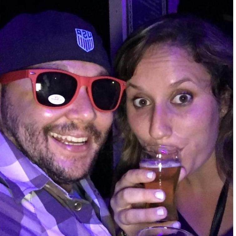 One of our first pictures we took together. Brew at the Zoo. Adorable.