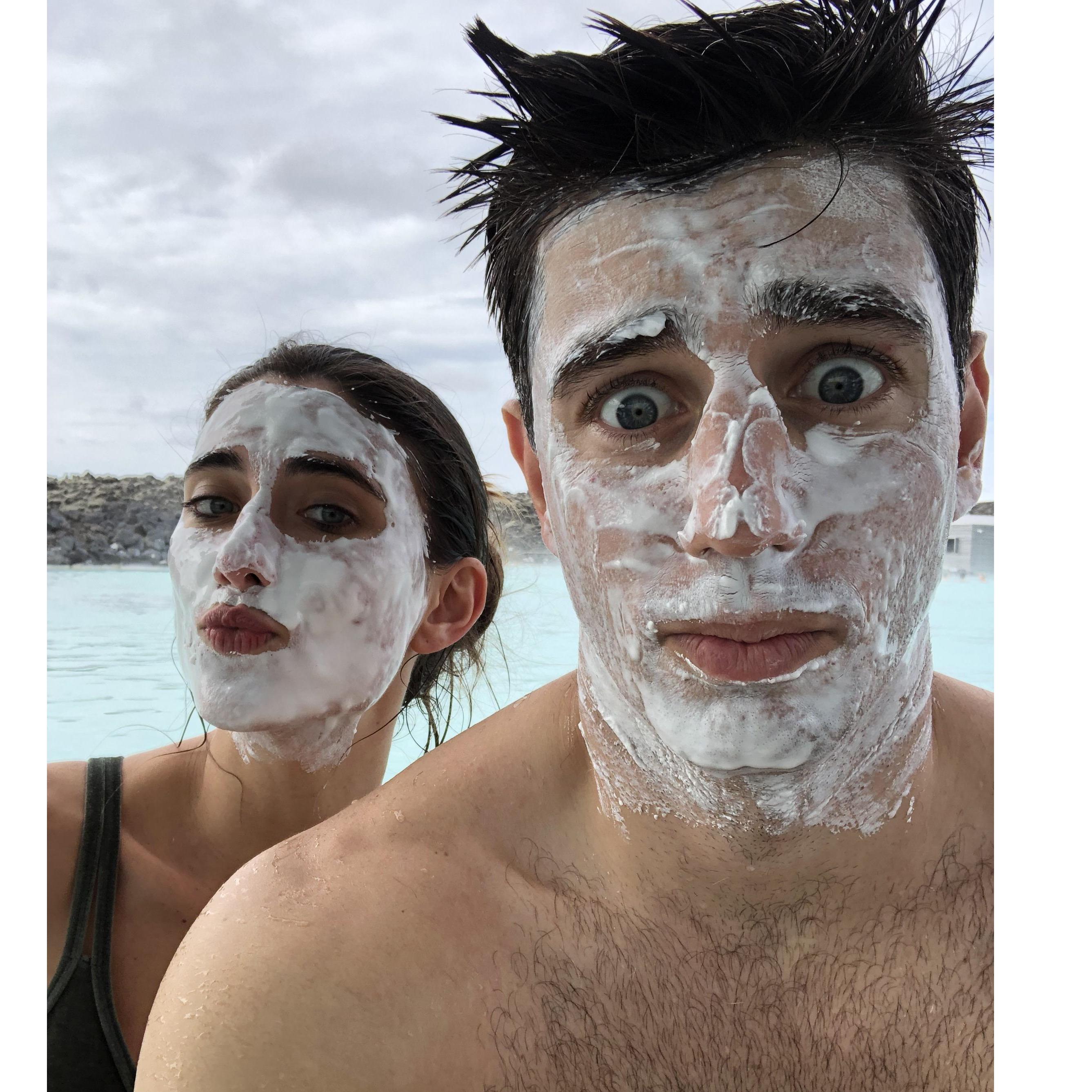 Iceland Blue Lagoon, but not feeling so blue!