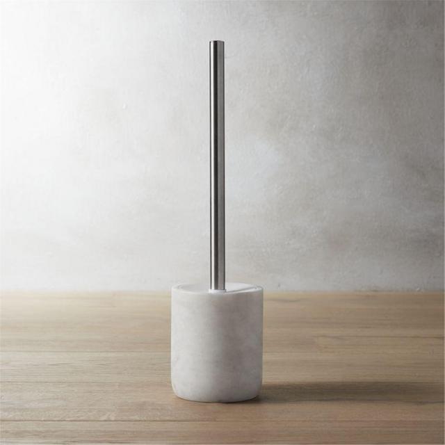 CB2: Marble Toilet Brush