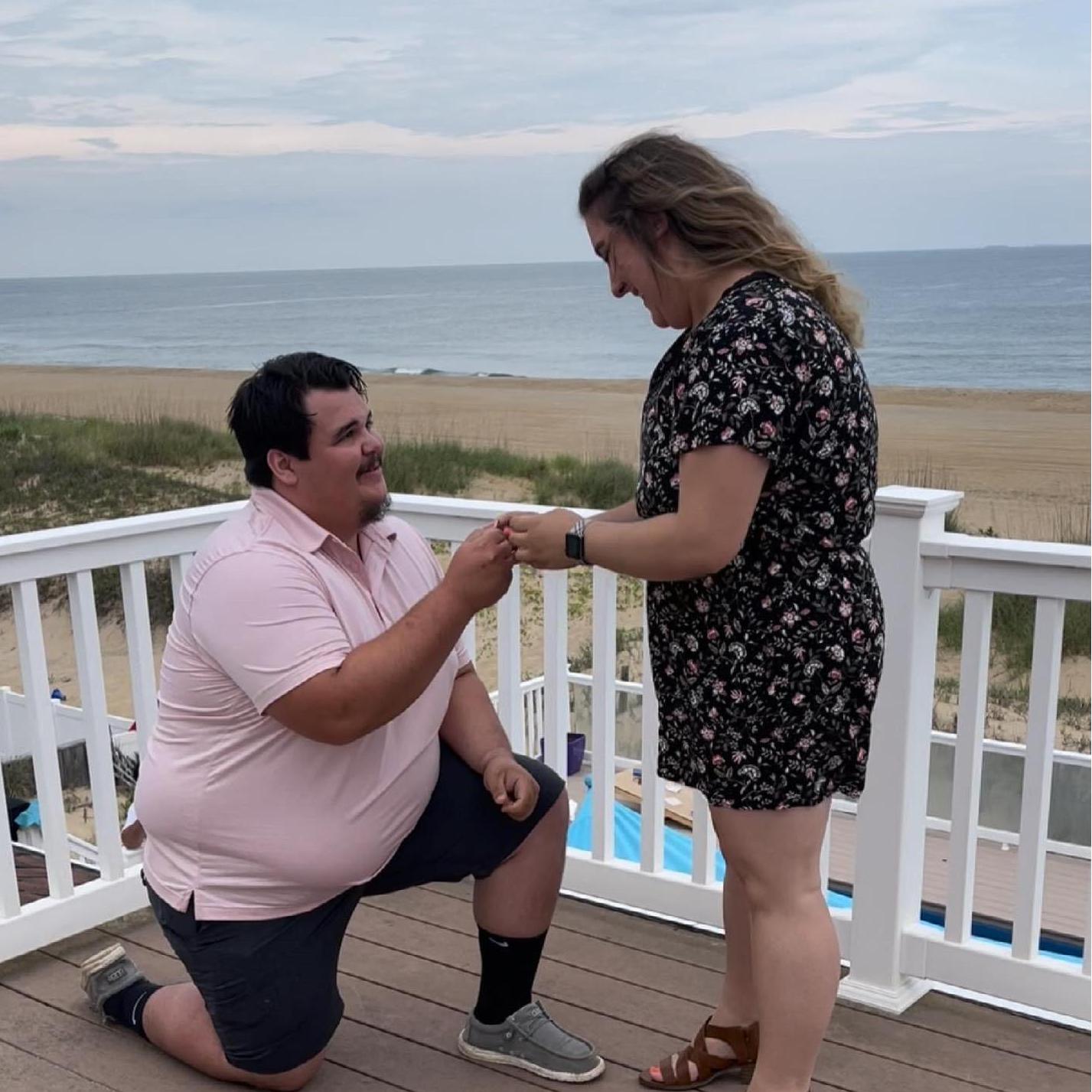 Yes, I did steal the ring out of his hands. lol