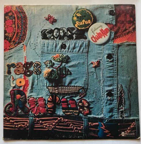 Rufus (featuring Chaka Khan) - Rags To Rufus - 1974 - Vinyl LP
