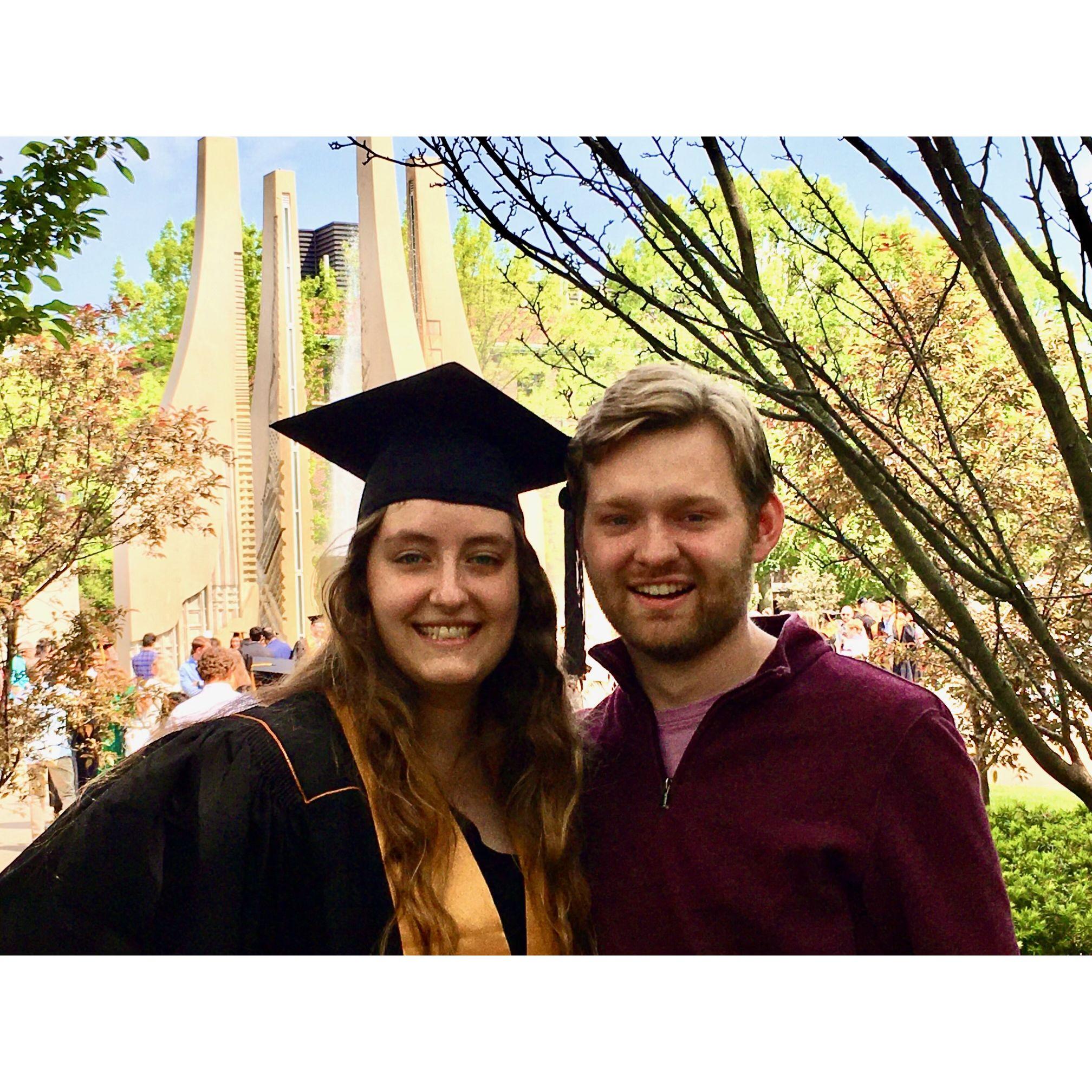 Graduation in May of 2022.