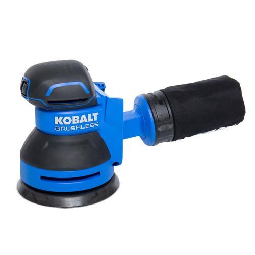 Kobalt Brushless 24-Volt-Amp Brushless Cordless Random Orbital Sander at Lowes.com