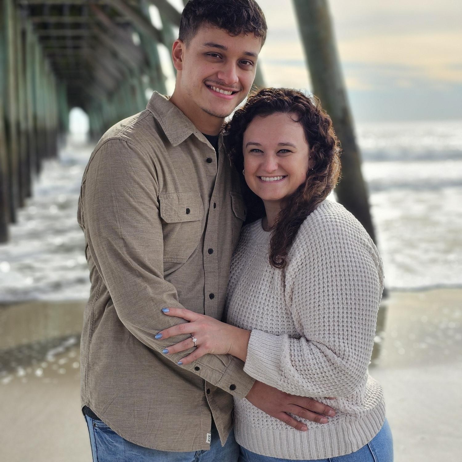 We enjoy relaxing on the beach, road tripping, and exploring in the mountains! We are always down for an adventure together.