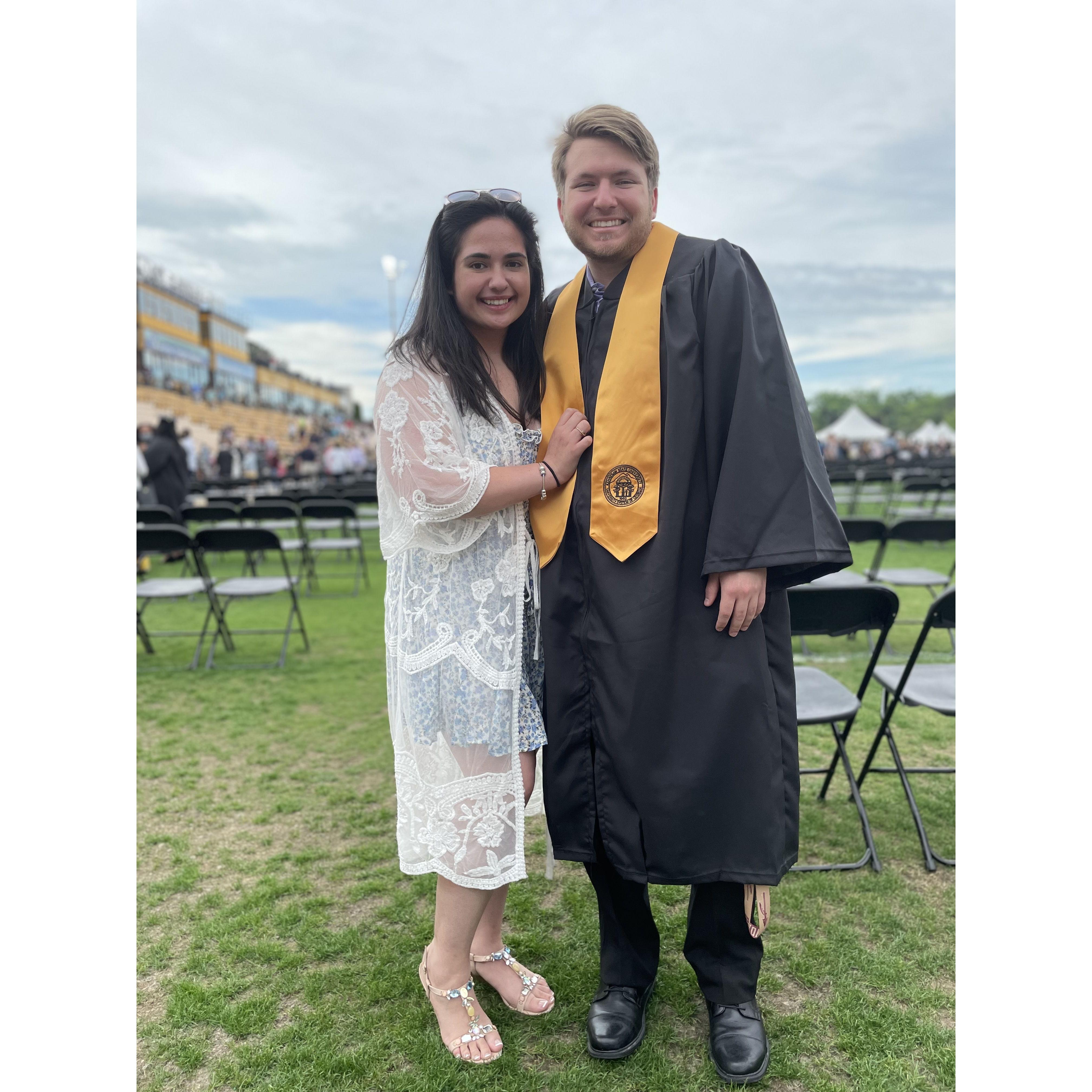Jack graduates Kennesaw State! May 2021