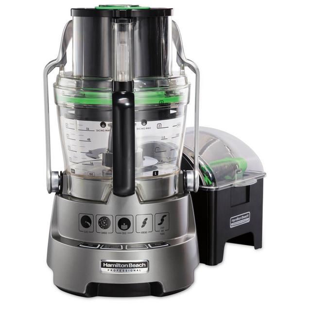 Hamilton Beach® Professional 14-Cup Food Processor in Metallic Grey