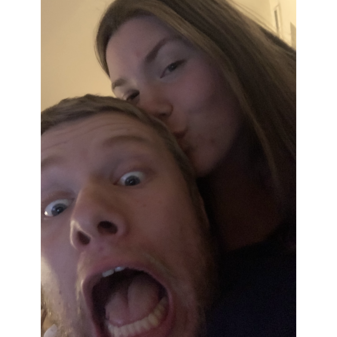 After we moved into our first apartment together