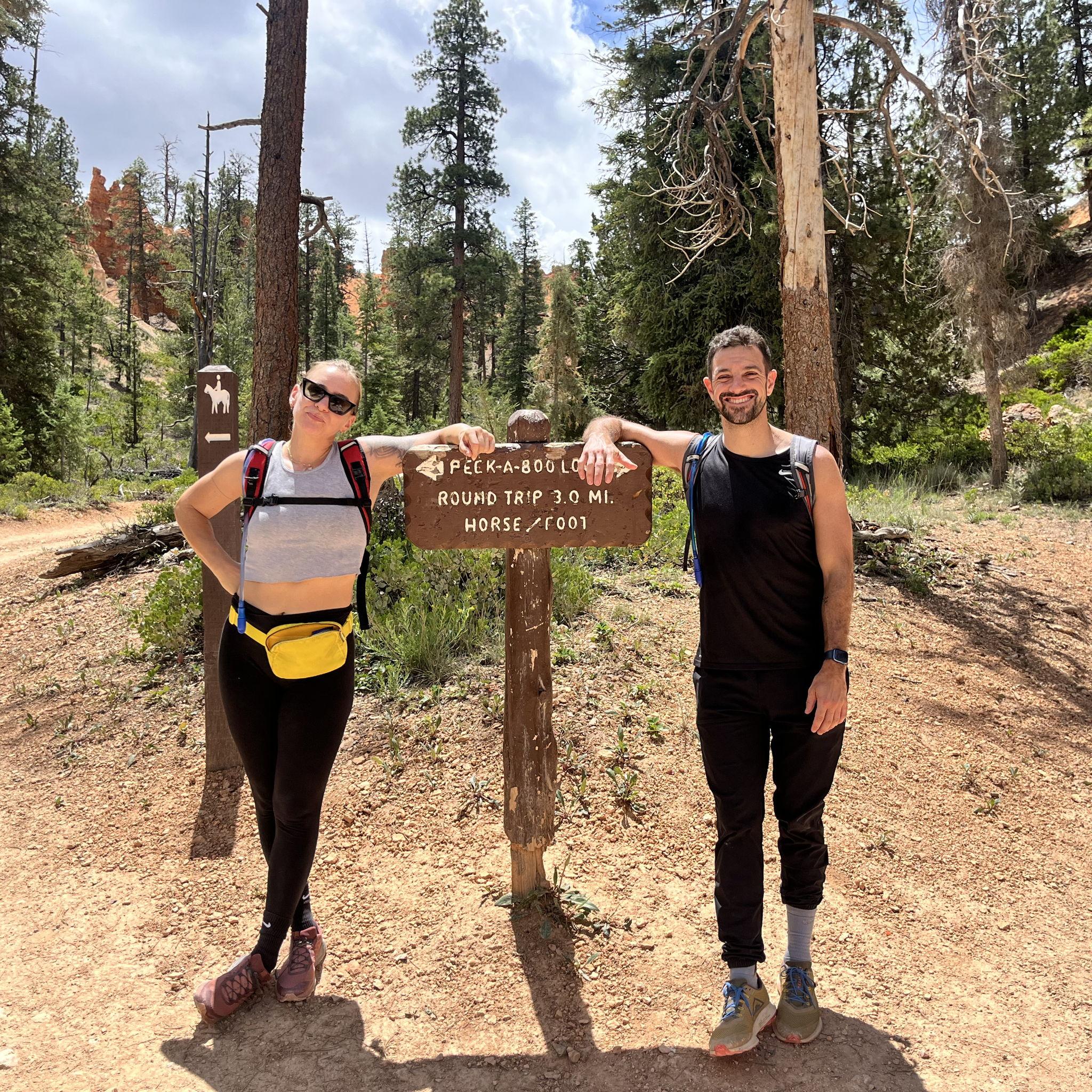 We did so much hiking on this road trip.