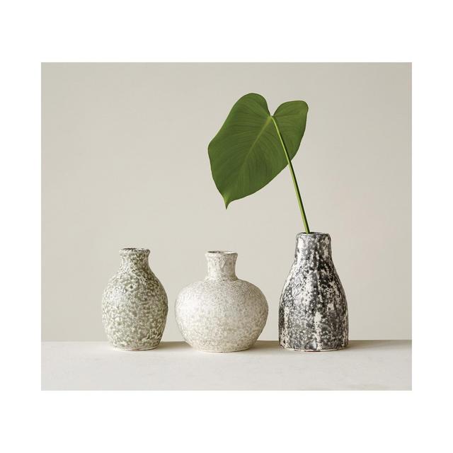 3R Studio Grey Terracotta Vases