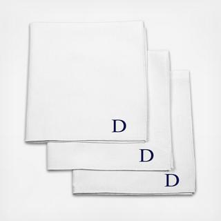 Personalized 3-Piece Handkerchief Set
