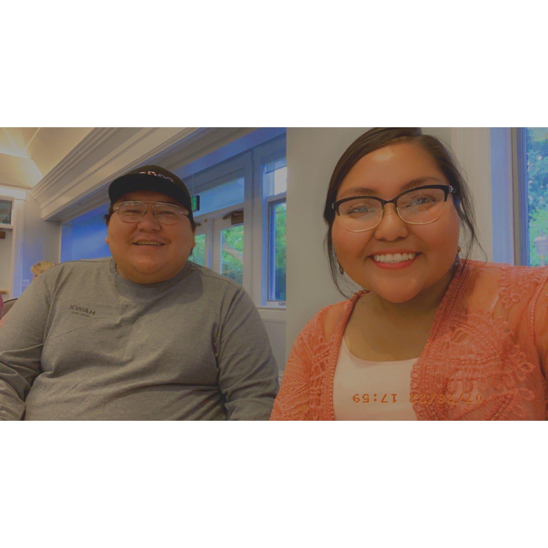 USU Awards and Recognition Banquet. Grateful that he was present for my award. Months later, I've received a few more awards, one being the President's Service Award from U.S. President, Joe R. Biden.