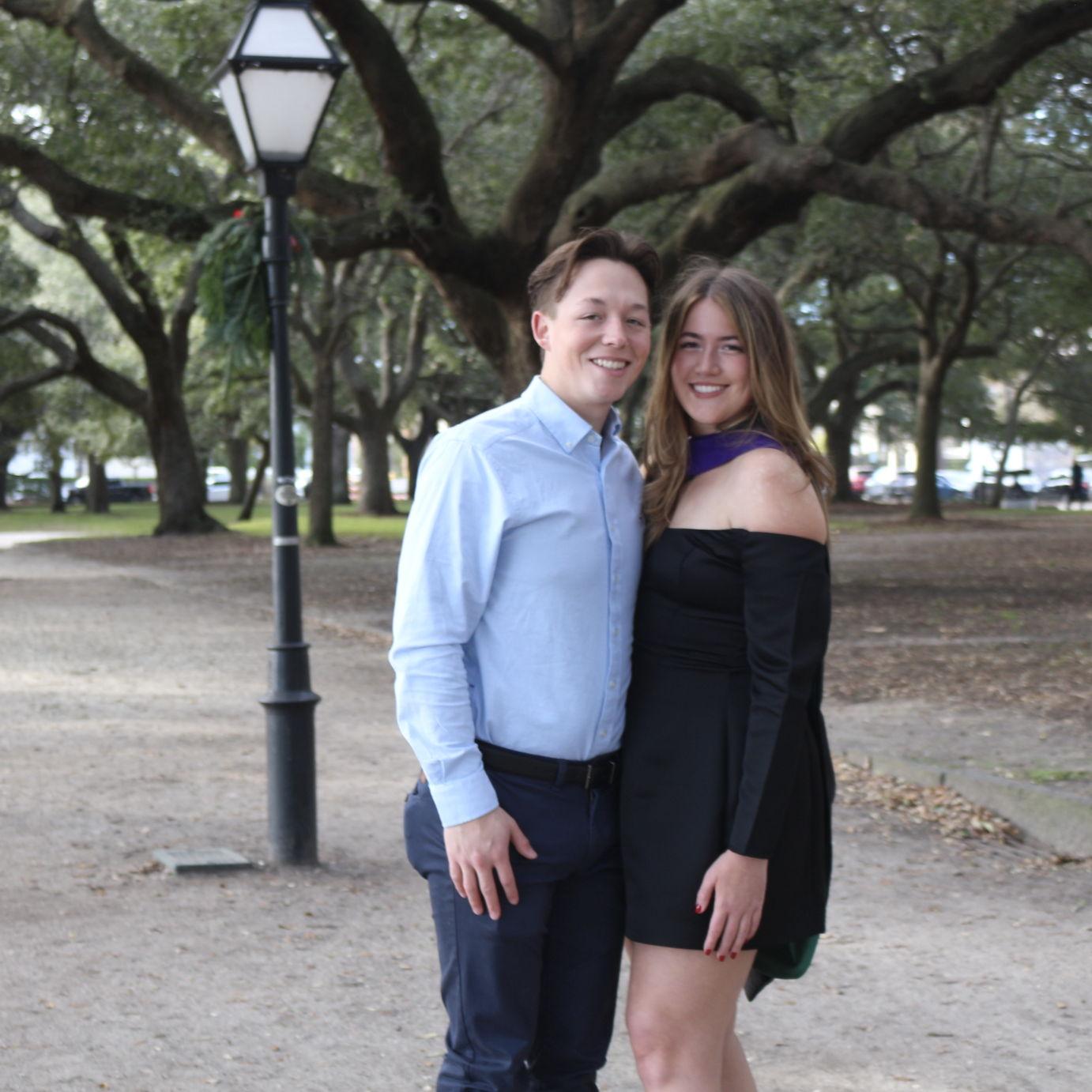 Jack and Libby at Libby's law school graduation in Charleston, SC