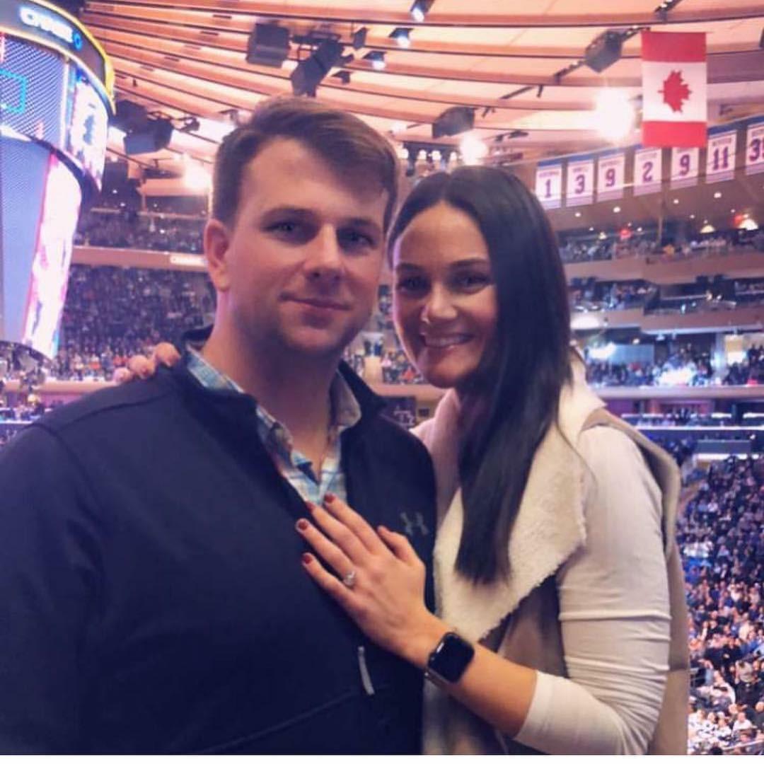 At our engagement at Madison Square Garden