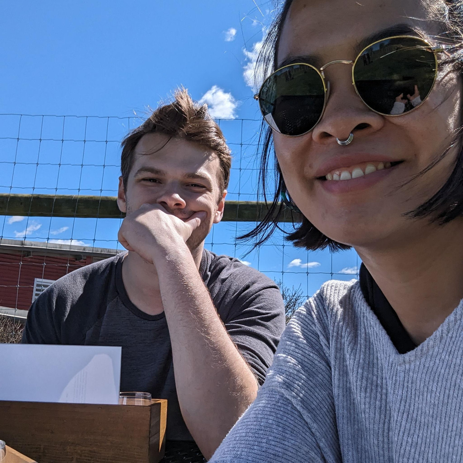 7 April 24: Found ourselves at a local winery for a Tripadvisor date.