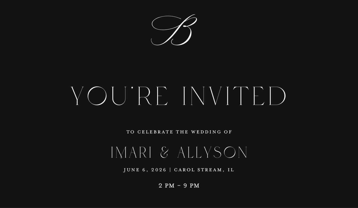 The Wedding Website of Allyson Smith and Imari Bramlett