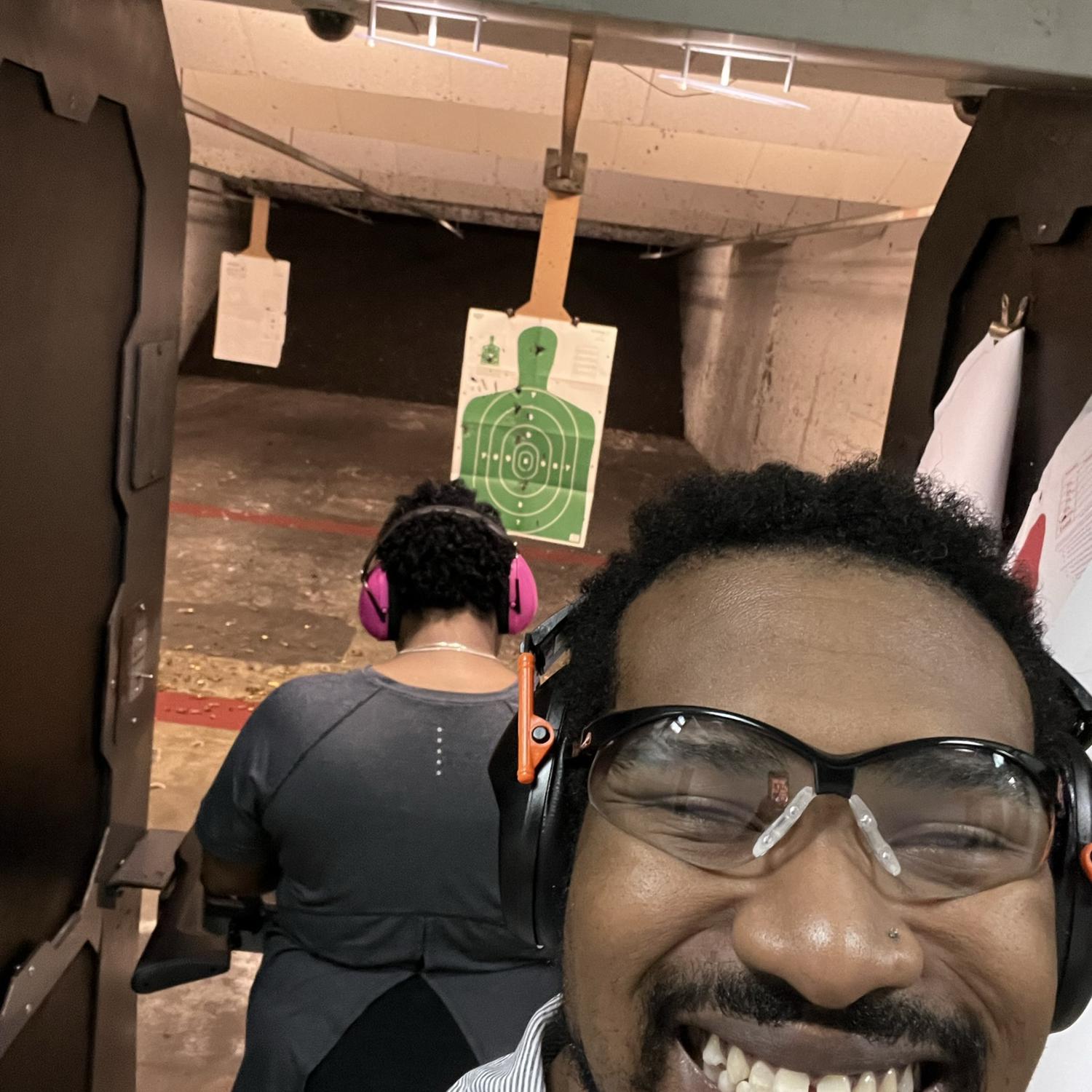 My baby lightning with the blam blam.