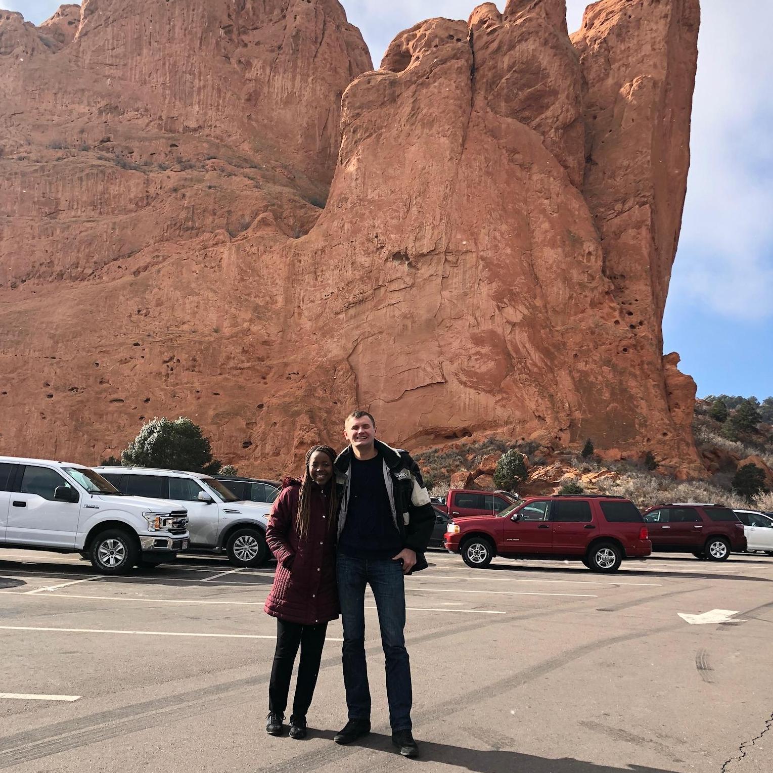 Steven's kindness drew my heart to him. - Garden of the Gods in 2017.