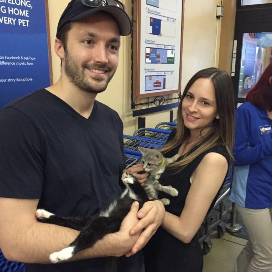 Adopting Willow and Mimosa back in 2016!
