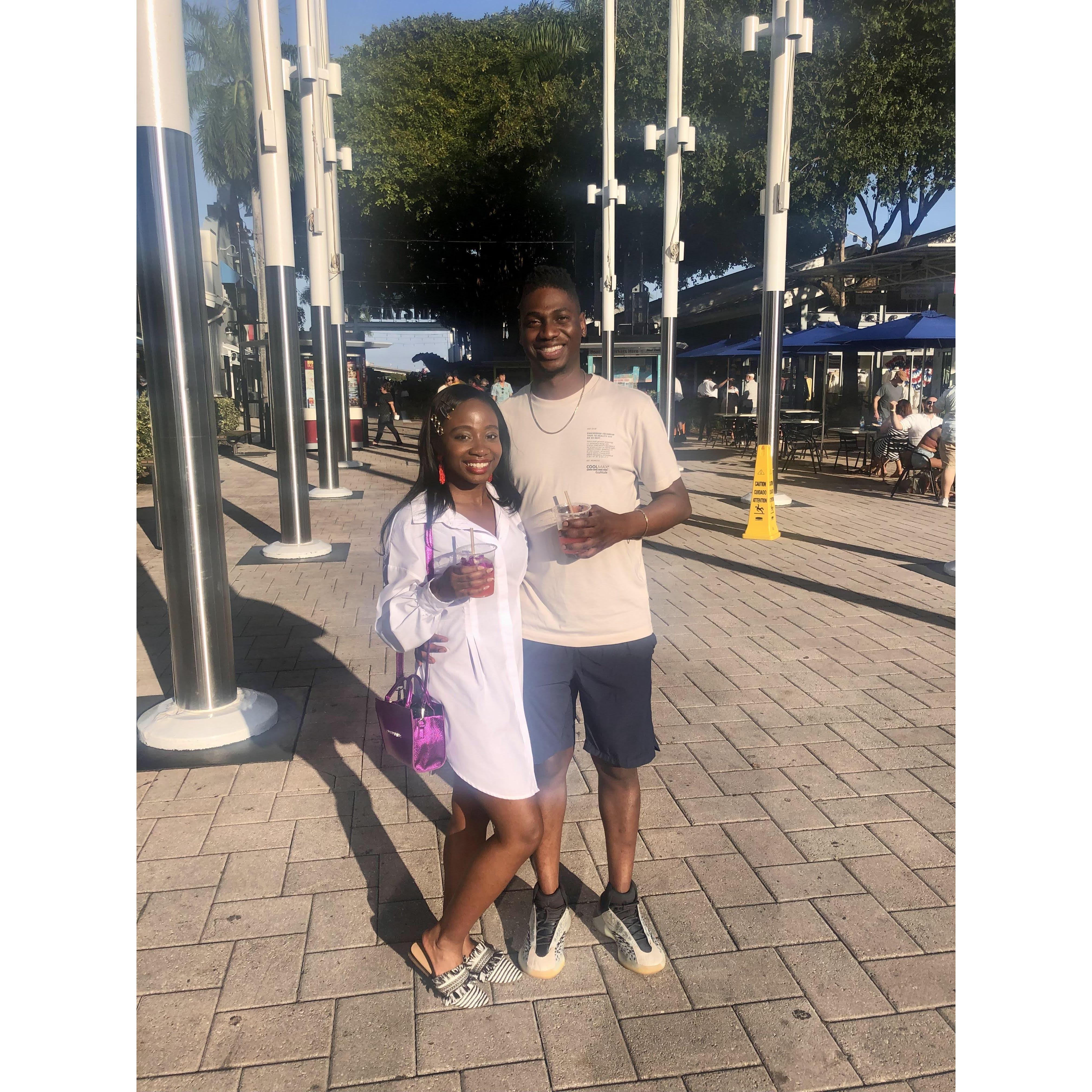 Enjoying Miami