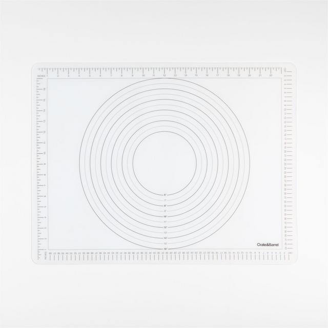 Crate & Barrel Silicone Pastry Prep Mat