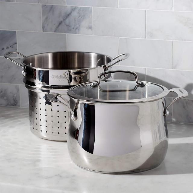 Cuisinart ® 6-Qt. 3-pc Pasta Pot with Strainer