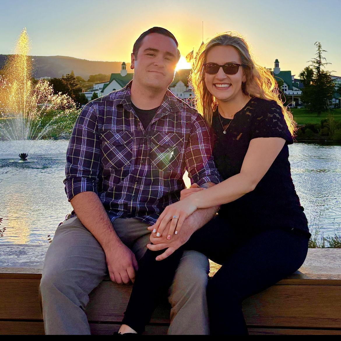 The day we got engaged at Rancharrah 09.23.25