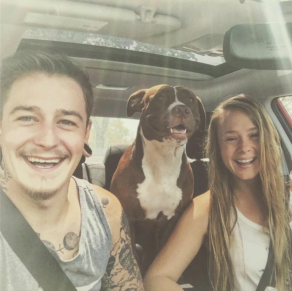 Stinky makes us smile so much, especially when she smiles too