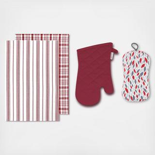 Farmhouse Kitchen Textile, 4-piece