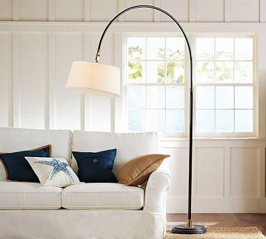 Winslow Metal Arc Sectional Floor Lamp