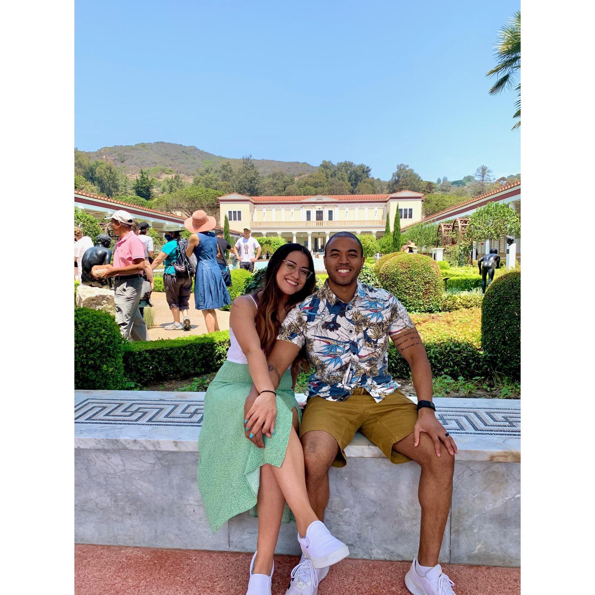 8/14/21 - Getty Villa Museum