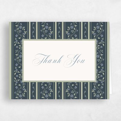 Blue Wedding Thank You - Siofra Landscape