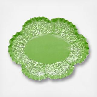 Lettuce Ware Oval Platter