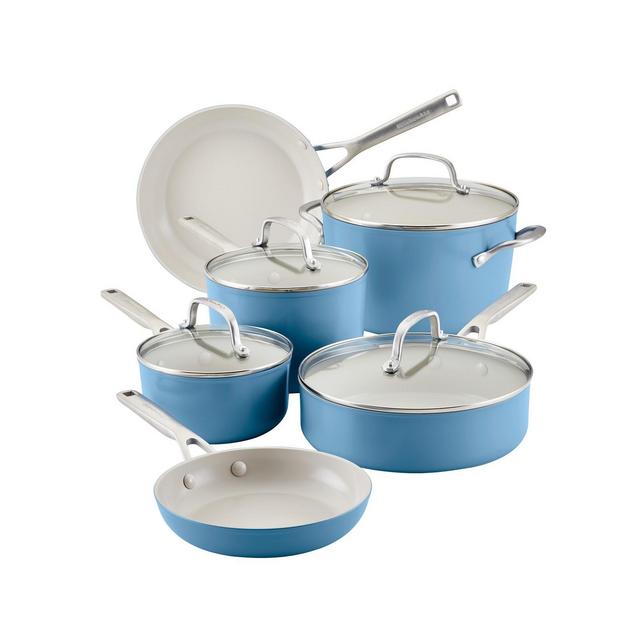 KitchenAid Hard Anodized Ceramic Nonstick 10 Piece Set