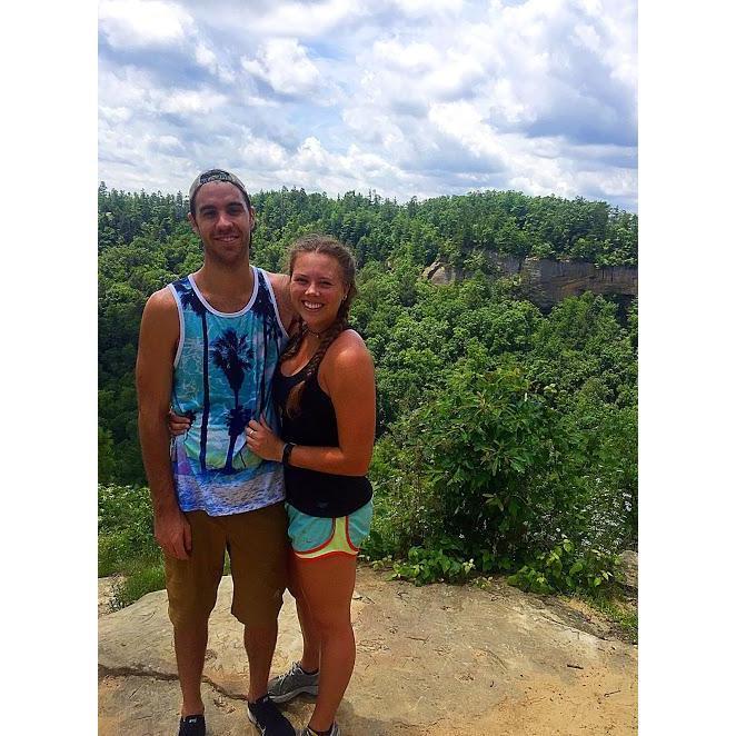 One of our trips to Red River Gorge with Alex’s family!