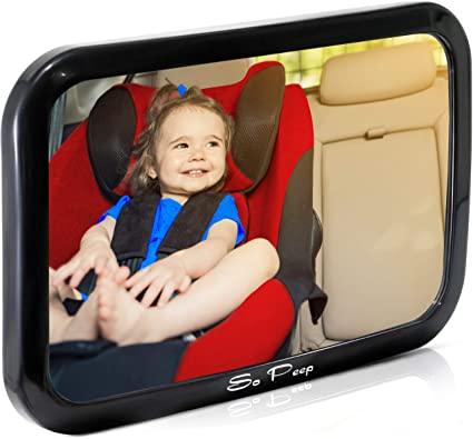 Shatterproof Baby Backseat Mirror for Car