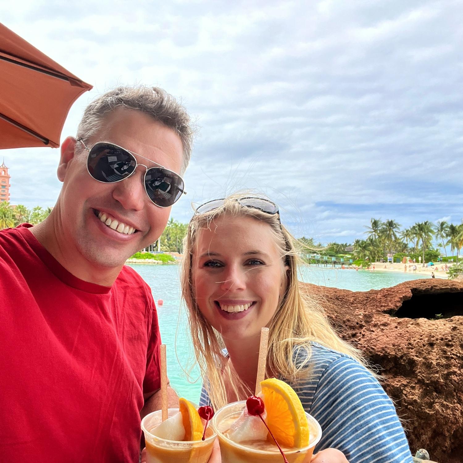 Bahamas - we swam with sharks!