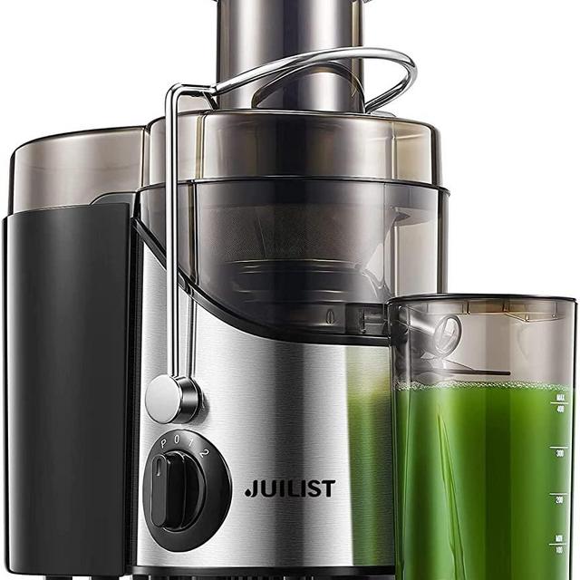 Juicer Machines, Juilist 3" Wide Mouth Juicer Extractor, for Whole Vegetable and Fruit with 3-Speed Setting, 400W Motor, Easy to Clean, BPA Free