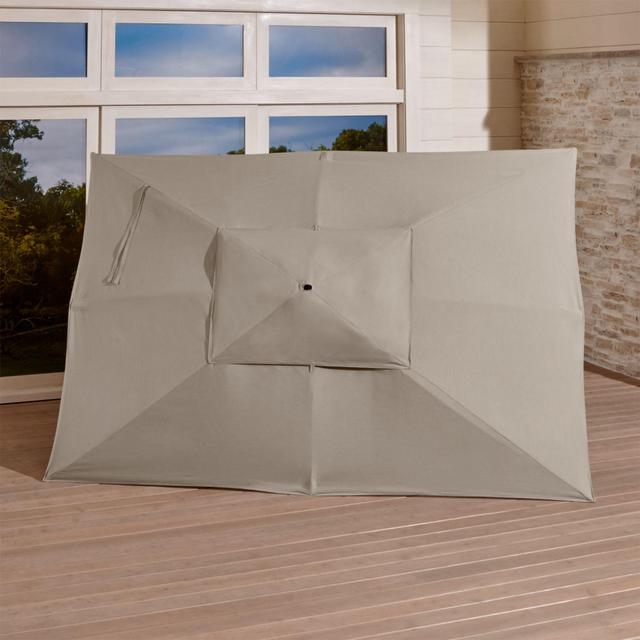 Rectangular Sunbrella ® Stone Umbrella Canopy