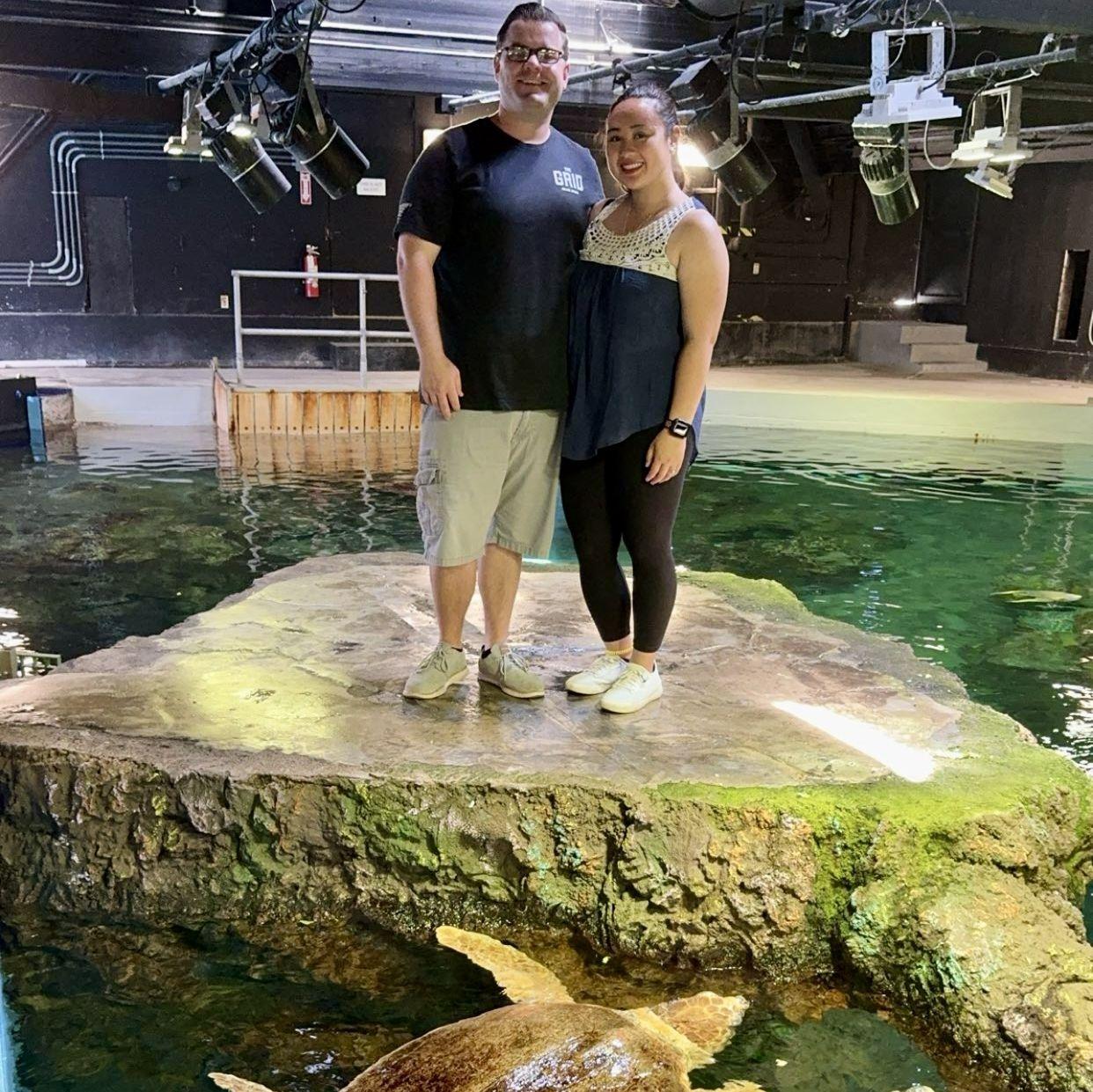 6/19/2024 First time feeding our favorite animals, sea turtles! Thanks, Izzy!