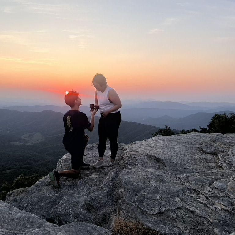 A cherished moment in a special place. We started hiking at 4:00am to catch a 6:00am sunrise.
