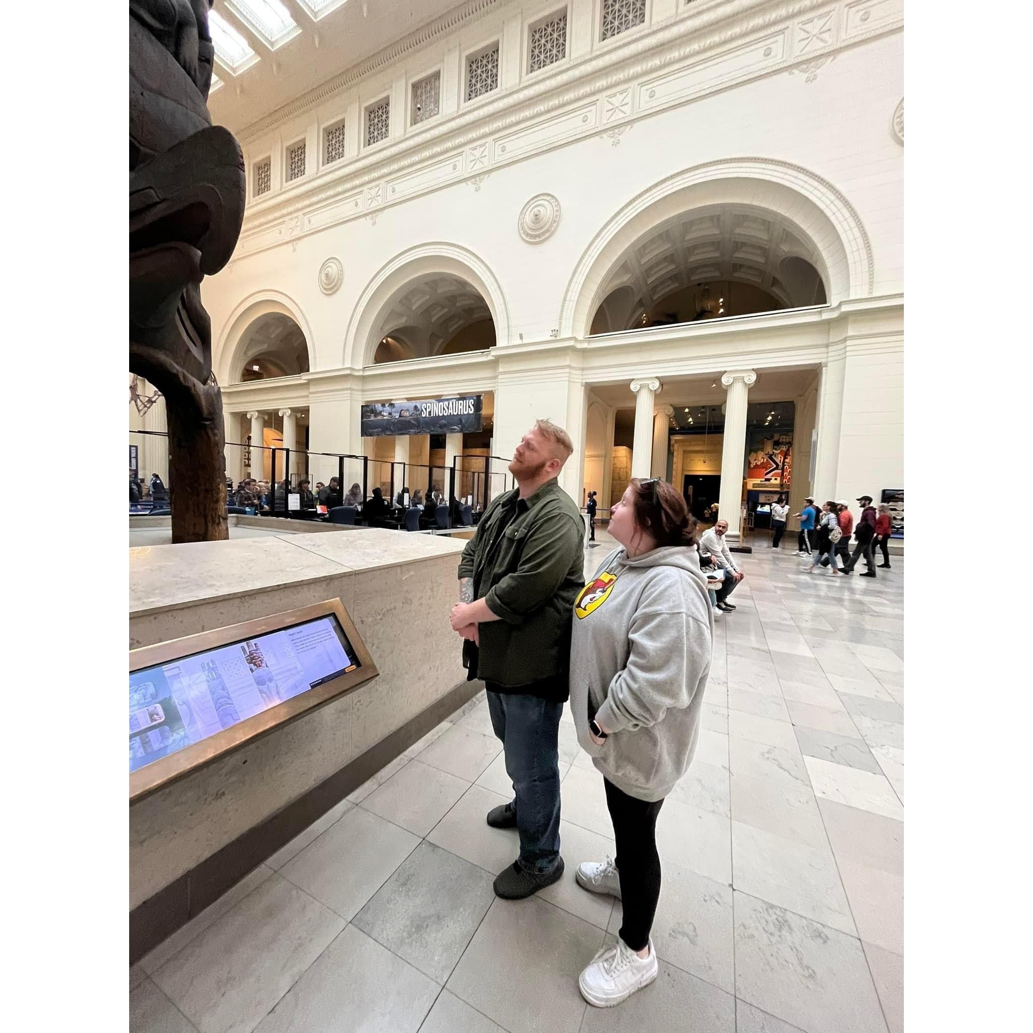 October 2023-First Trip to the Field Museum
